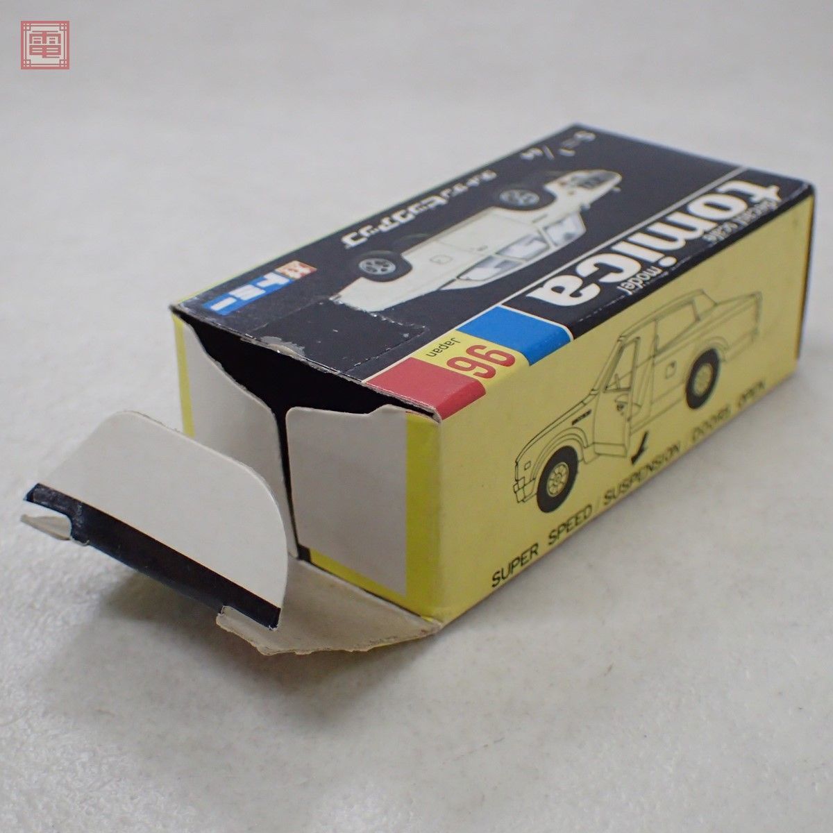 トミカ 日本製 No.96 ダットサン ピックアップ DATSUN PICKUP 黒箱