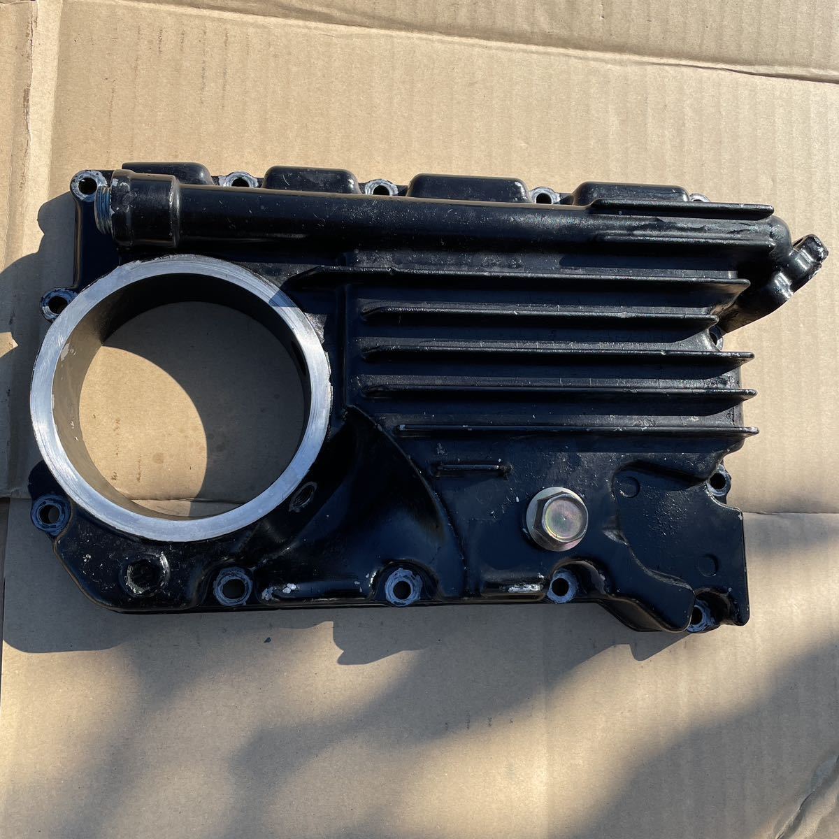 オイルクーラー 取り出し Z400GP用 / χ Z400FX Z400GP GPZ400F Z750GP 