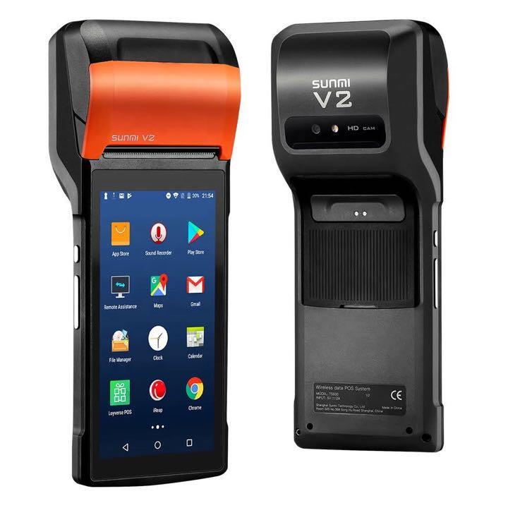 V2 SUNMI 店舗用品 V1s ⁄ 対応 SUNMI V2 プリンタ搭載 Androidスマート