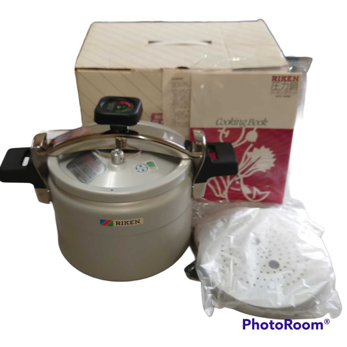 RIKEN 理研 圧力鍋 R-60 6.0L 1升 【公式通販】 理研 RIKEN 圧力鍋