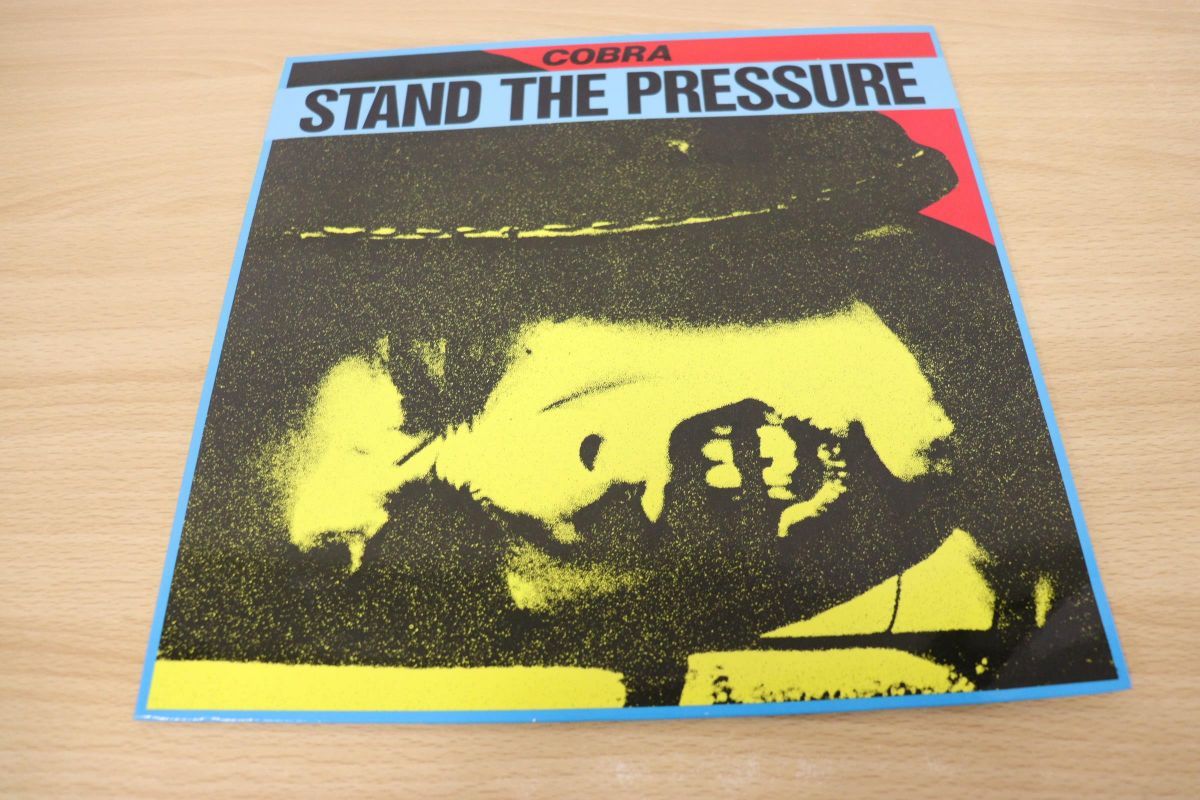 △01)Cobra/Stand The Pressure/コブラ/AA-013/LPレコード+ソノシート 