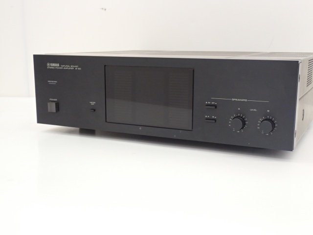 YAMAHA ステレオパワーアンプ B-50 ヤマハ ∽ 68C0A-5 ヤマハ YAMAHA B-50 ▽ 75EFB-3 メインアンプ
