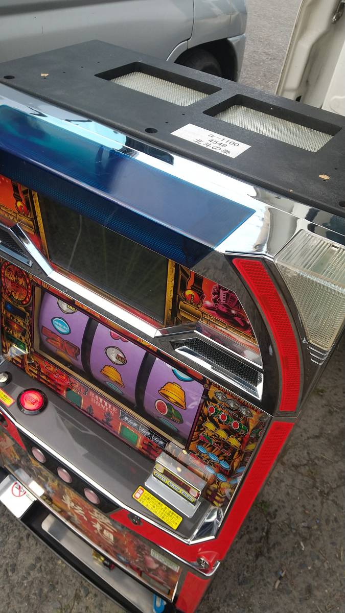 パチスロ 実機 サミー 初代 北斗の拳 アミューズ ゲーム コイン不要 