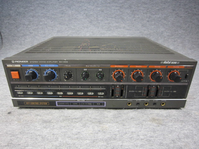 ◇PIONEER SA-V20Ⅱ 業務用 カラオケアンプ／パイオニア 音響機器 良品