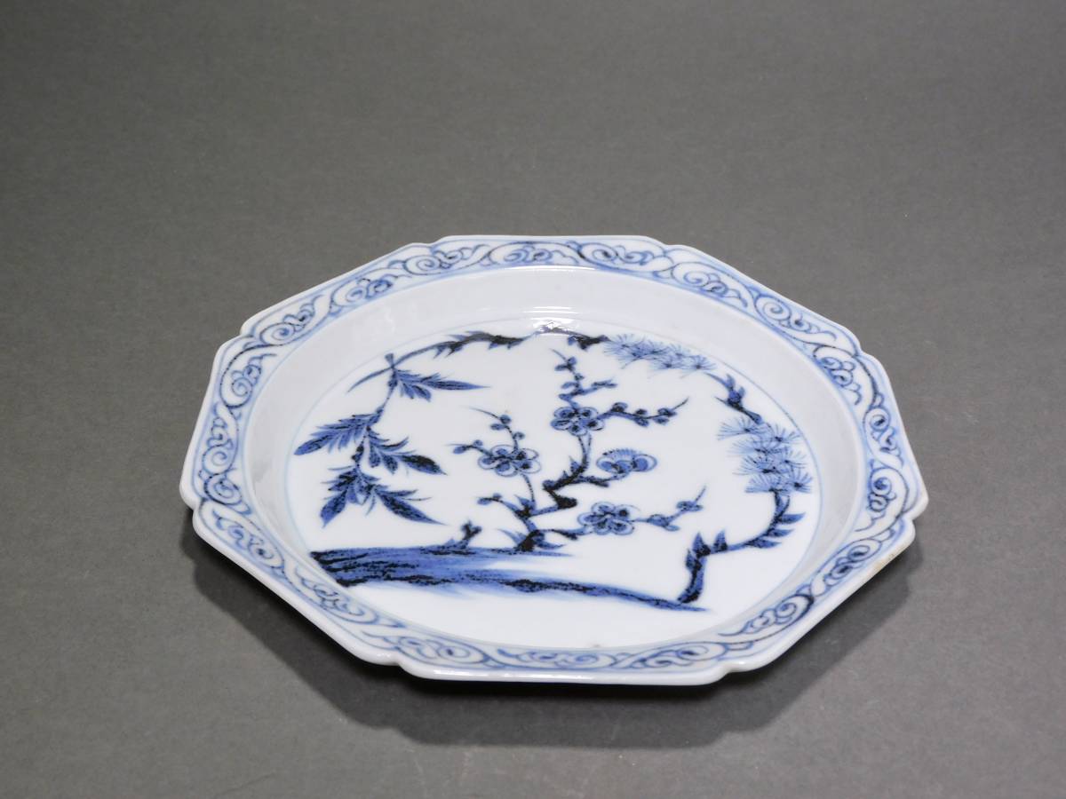 文化遺産オンライン | 古伊万里 -染付松竹梅文の中古品・新品・未使用 2026年最新Yahoo!オークション 2客組 古伊万里染付松竹梅文輪花なます皿 染付 染付松竹梅唐草文大皿 古美術 KATAKAGO_TOKYO 五客 七寸皿(径22.5㎝) 染付松竹梅図 A 鍋島松竹梅染付大皿（大）