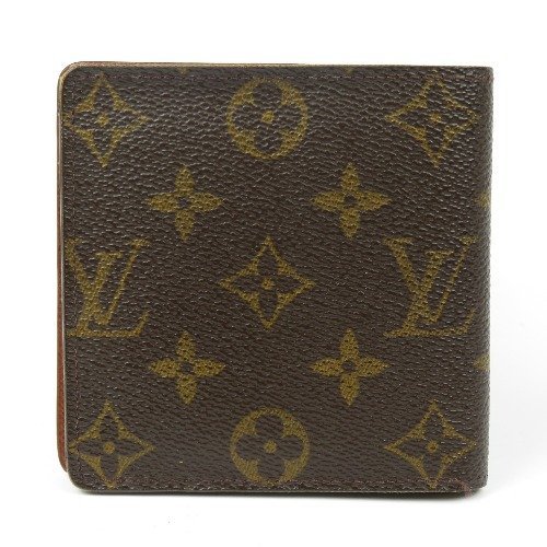 60461★1円スタート★LOUIS VUITTON ルイヴィトン 中綺麗 マルコ　ベタ無　ヴィンテージ モノグラム 二つ折り財布 メンズ Monogram Zippy - PPKLG2906 Products KOMEHYO