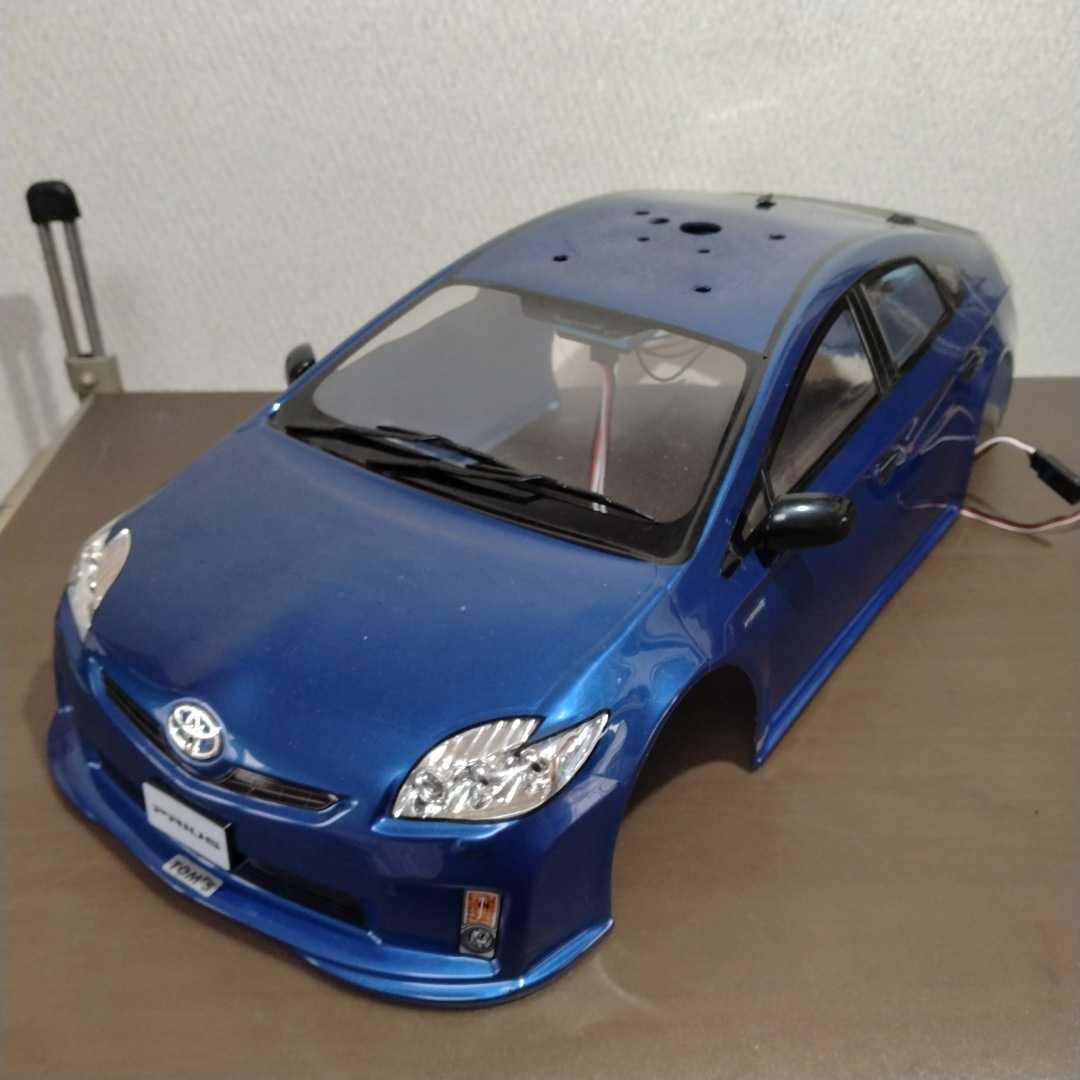 本店 京商 1/10 プリウス ラジコン ボディ 中古 LED付き 【公式通販】