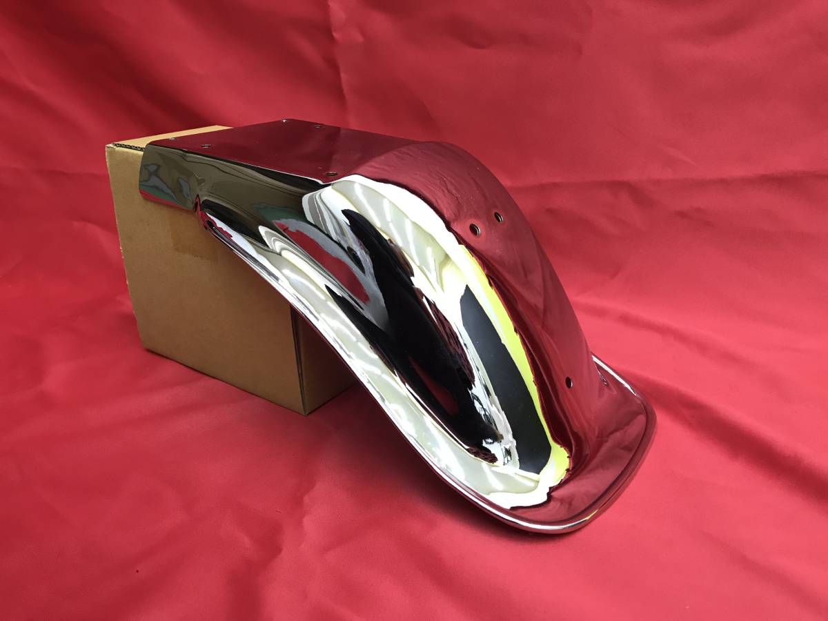 Z2 リア メッキ フェンダー ゼファー1100 / 1100RS スチール