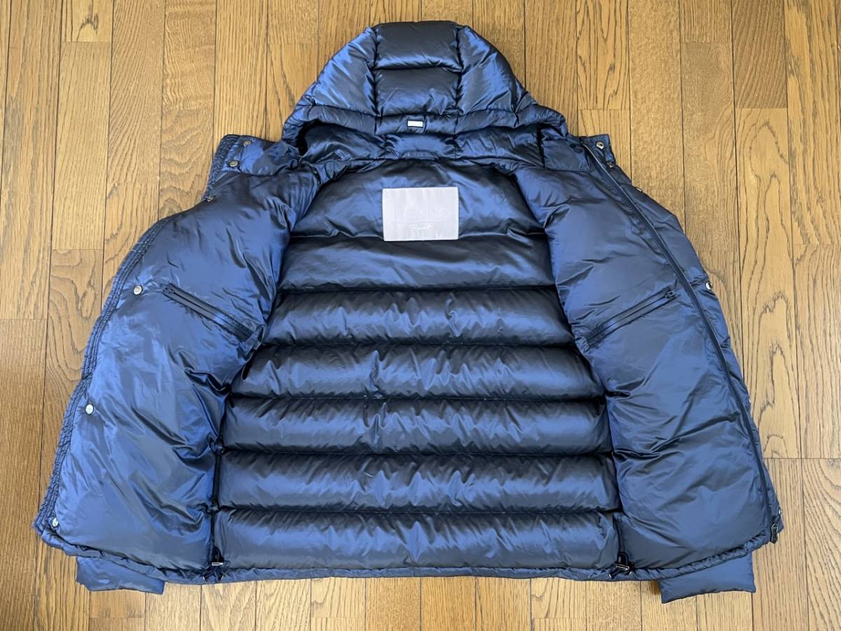 HERNO ヘルノ RESORT リゾート 20デニール フーディ ライトダウンジャケット PI073UR ネイビー 48 純正ハンガー付 HERNO ヘルノ HERNO（ヘルノ）RESORTリゾート ブルゾン ウォーターレペレントナイロン メンズ