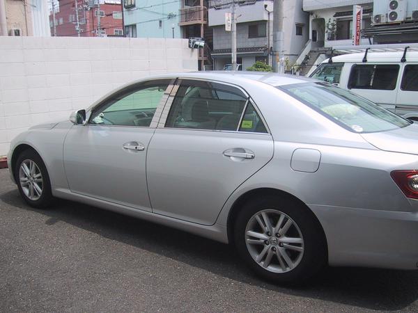 マークX GRX 120系 鏡面 ステンレスピラー ●6点● バイザー有用