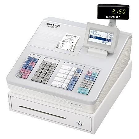 未開封☆SHARPシャープ 電子レジスタ XE-A207W-W☆軽減税率対応10部門