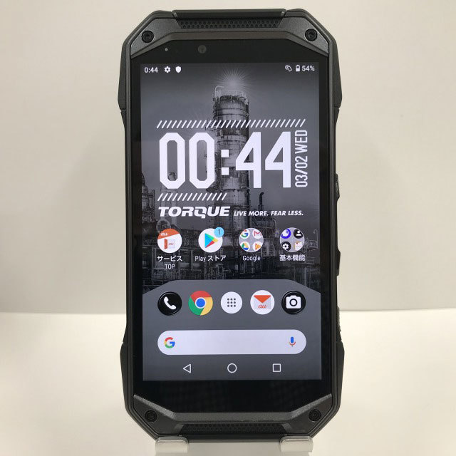 G04 TORQUE au AU Unlocked ムスビー｜極美品☆ au版　 TORQUE G04 KYV46　 64GB ブラック 判定◯ 　 i7611 コンパクト発送 