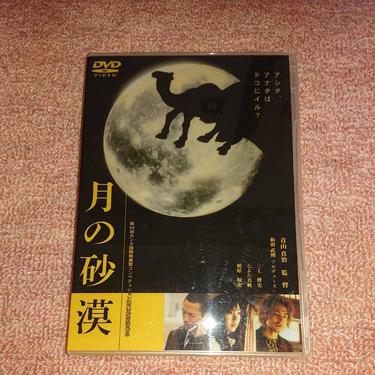 DVD 月の砂漠 セル版 中古品 出演 三上博史 とよた真帆 柏原収史