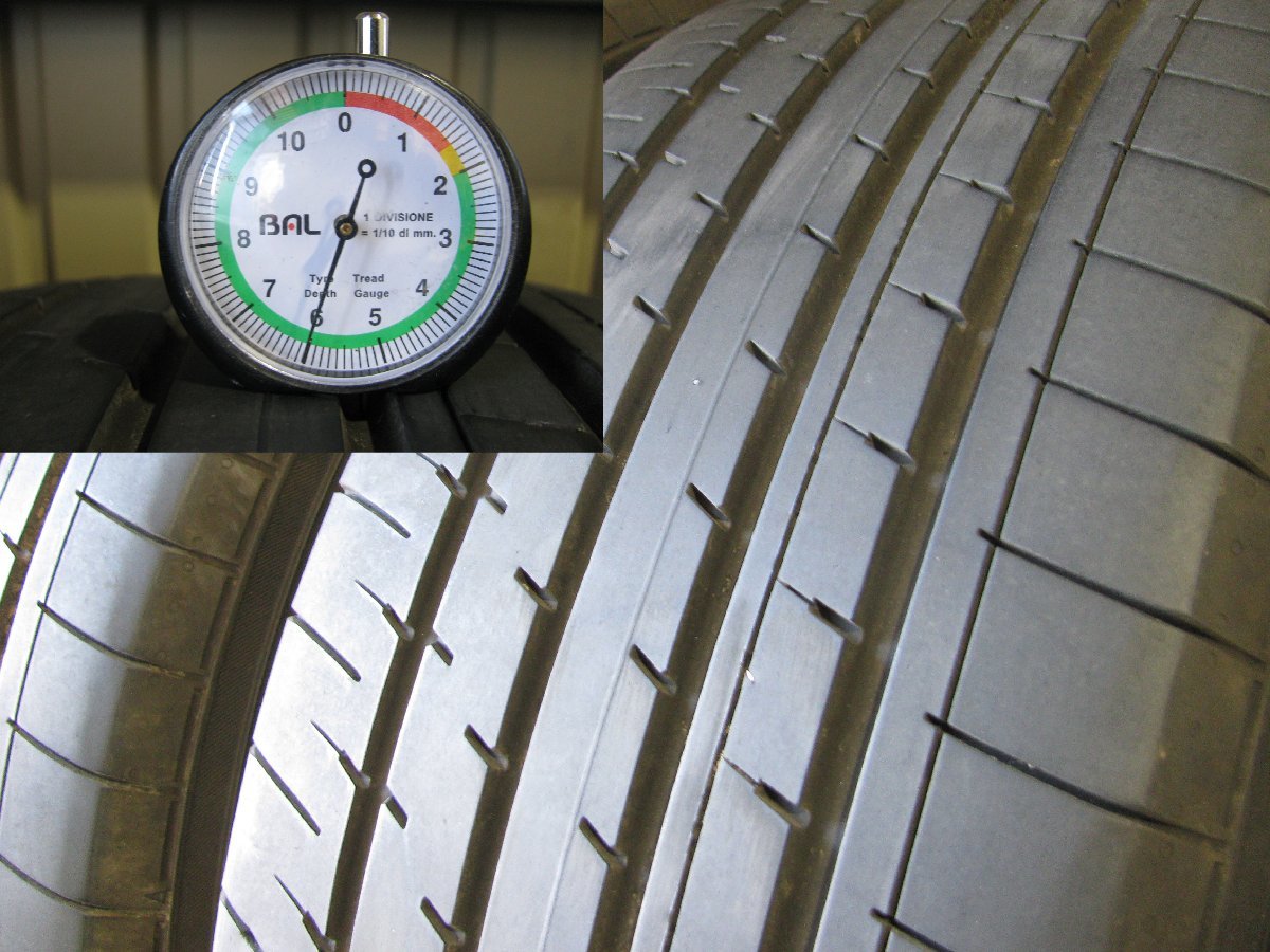 235/55R18 18インチ ENKEI エンケイ PF01 8J 8.00-18 YOKOHAMA ブルー 