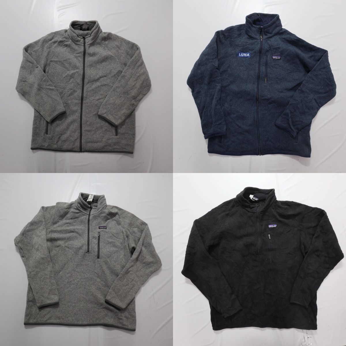  パタゴニア ベターセーター set 単色 ワンポイント 他 メンズXL/2XL 4枚セット まとめ売り 古着卸 1円スタート 最落なし MK6926(XLサイズ以上)｜売買されたオークション情報、yahooの商品情報をア 男性用