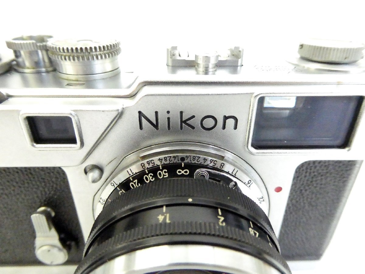 □ Nikon ニコン S3 レンジファインダー フィルムカメラ NIKKOR-S 1