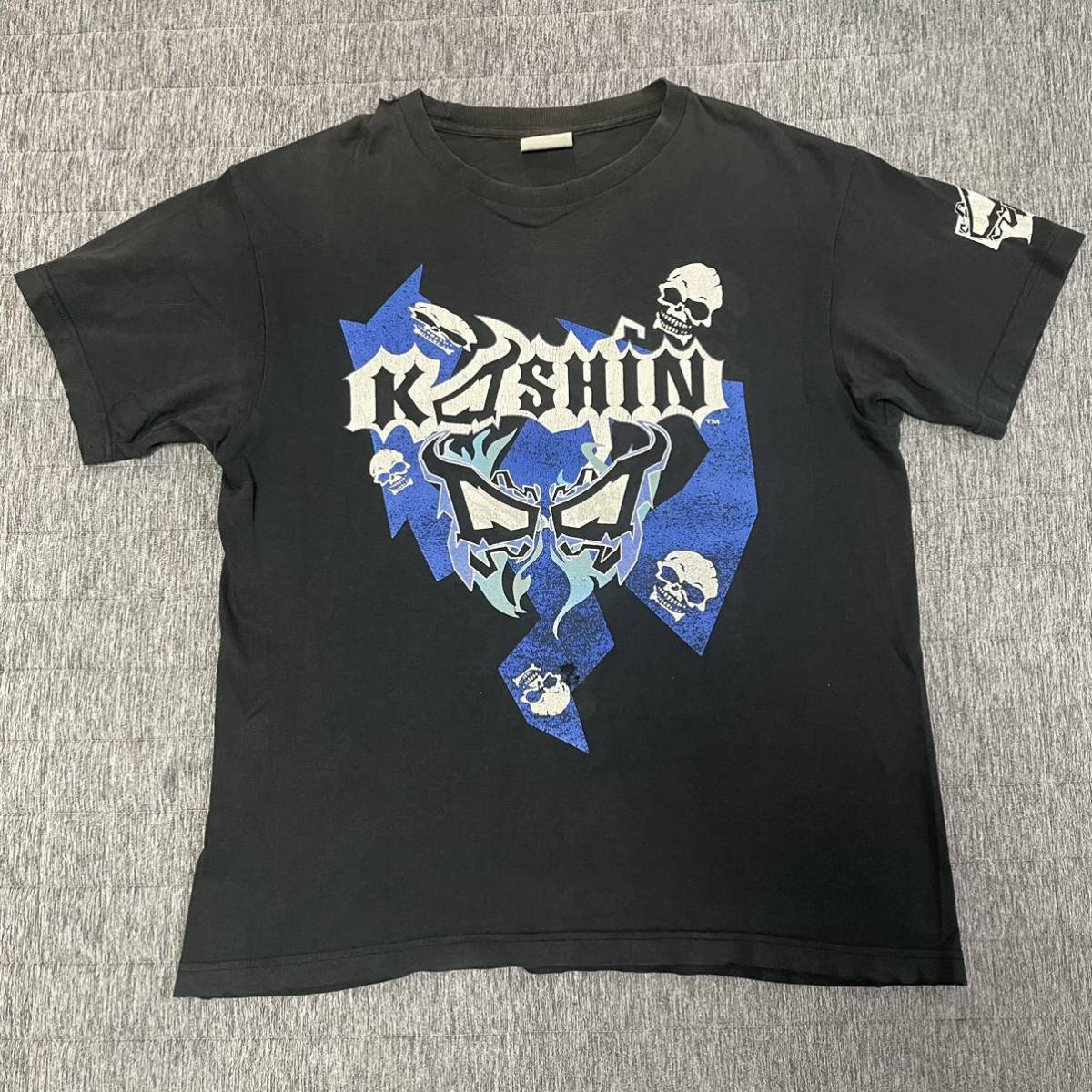 悪魔仮面 ケンドー・カシン ヴィンテージ Tシャツ M KENDO KASHIN 新 