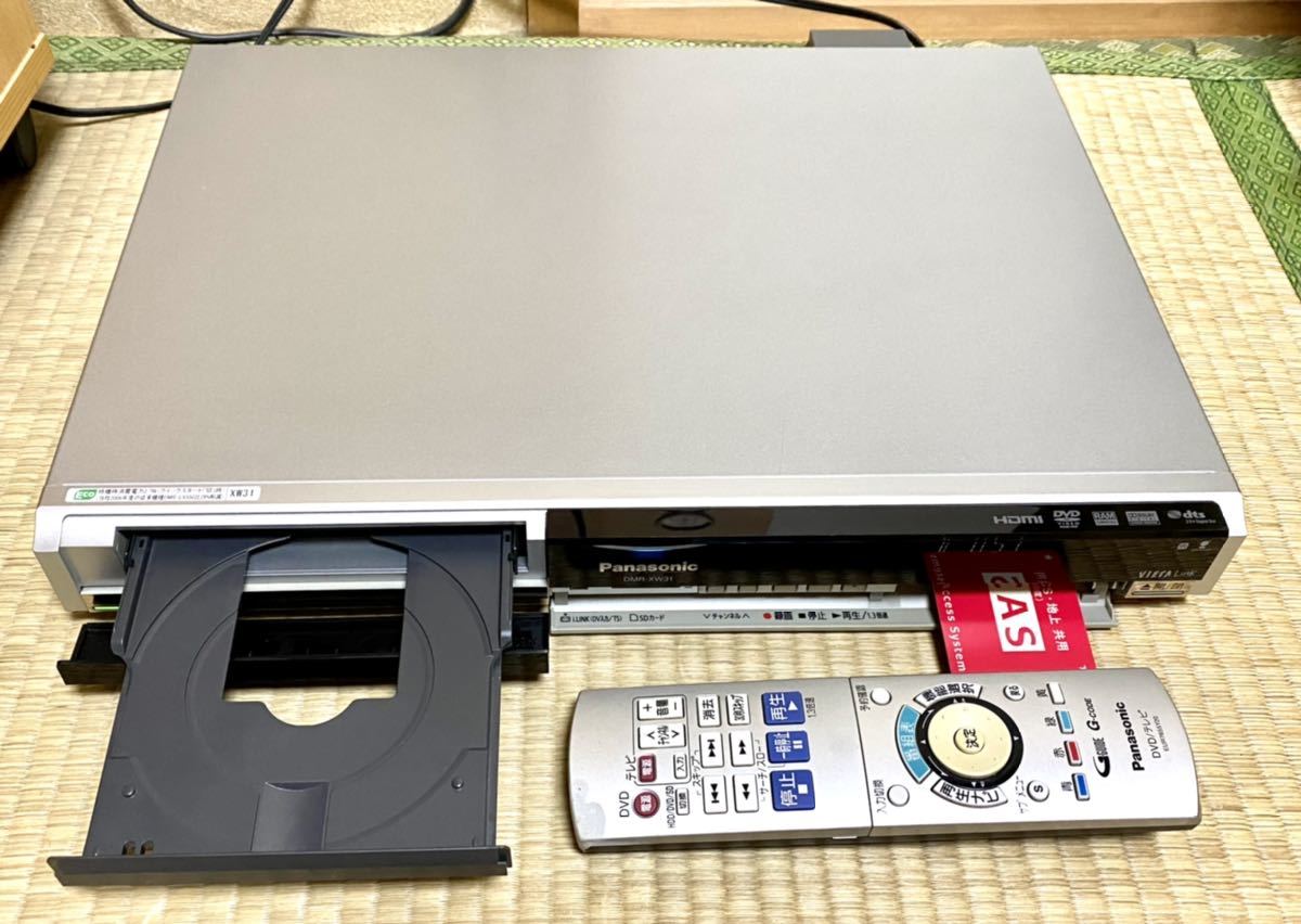 パナソニックDMR-XW31型デジタルDVDレコーダー 動作確認済 大容量
