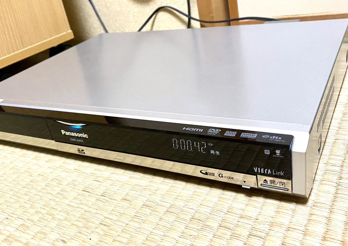 パナソニックDMR-XW31型デジタルDVDレコーダー 動作確認済 大容量