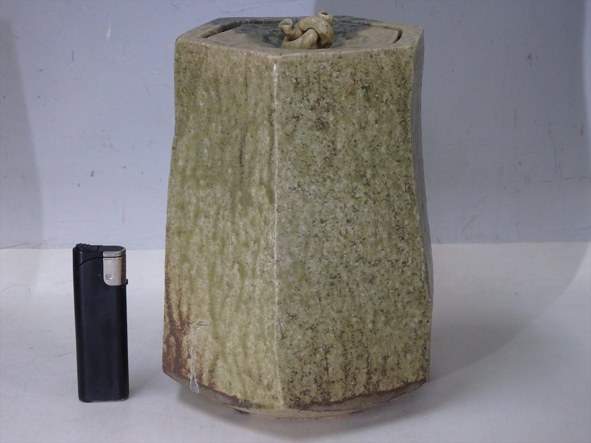 六角形水指 六角形水指