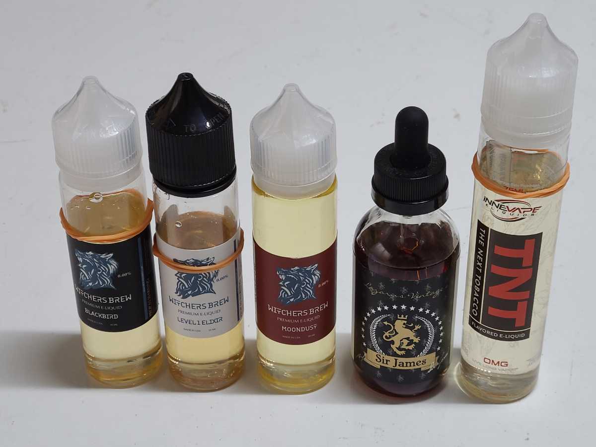 リキッド vape 電子タバコ 5本セット | VAPE ニコチン0 リキッド5本 