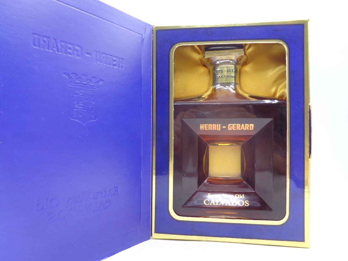 大得価，新作 HENRY GERARD EXTRA VERY OLD CALVADOS ヘンリー ジェラード カルヴァドス ブランデー 700ml 43% 箱入 古酒 P7463(カルヴァドス)｜売買されたオークション情報、yahooの商品情報をアーカイブ公開 - オークフ カルヴァドス
