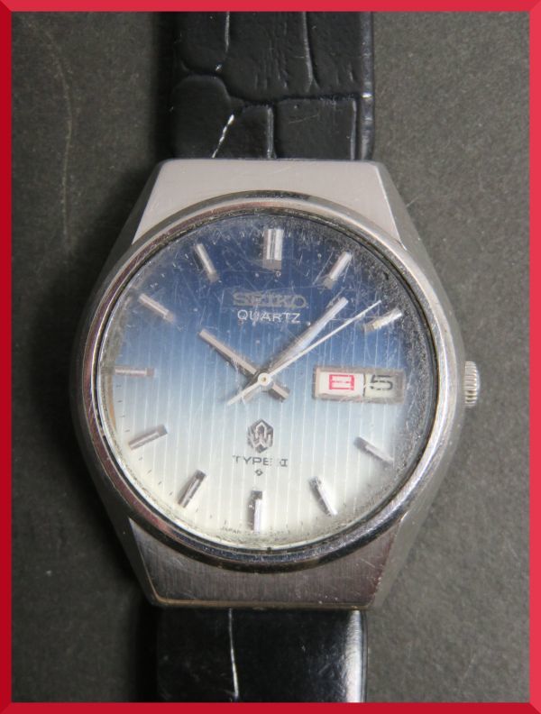 セイコー SEIKO タイプ TYPE2 クォーツ 3針 デイデイト 0903-8120 男性
