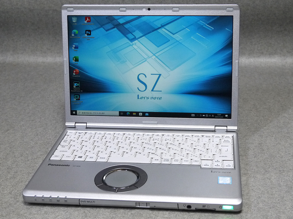 Let's note Panasonic CF-SZ6 : Note パナソニック 公式通販 Core 8gb