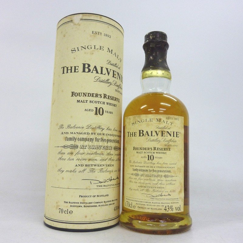 バルヴェニー ファウンダーズ リザーブ 10年 700ml 箱付 【公式通販】