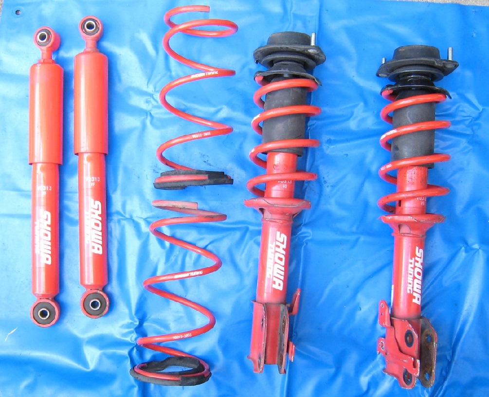 SHOWA TUNING サスペンション コペンL880K ショーワ SPORTS 赤足 L880