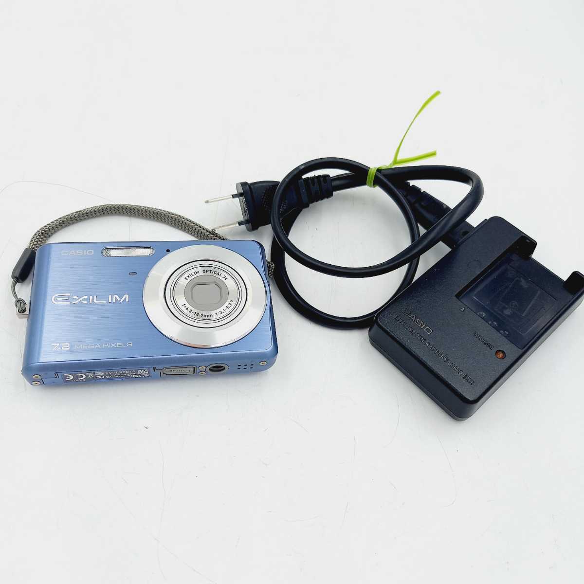 【新品，定番人気】 H12193 デジタルカメラ CASIO デジカメ カシオ コンパクトデジカメ カメラ コンパクトデジタルカメラ EX-277 EXILIM ブルー み(カシオ)｜売買されたオークション情報、yahooの商品情報をアーカイブ カシオ