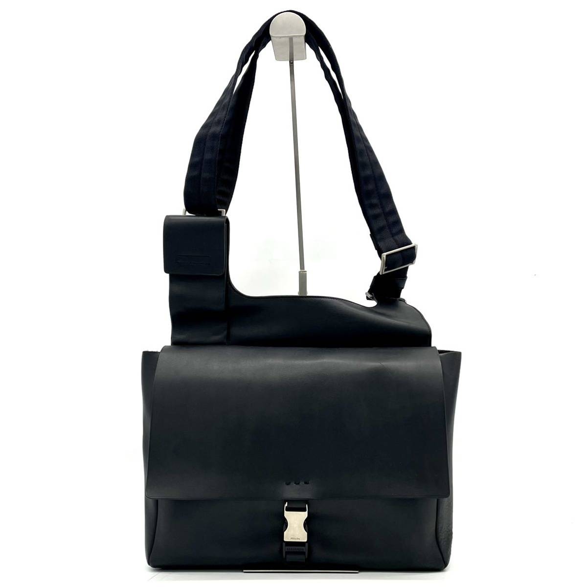 極美品】PRADA プラダ ショルダーバッグ メッセンジャー A4サイズ可 