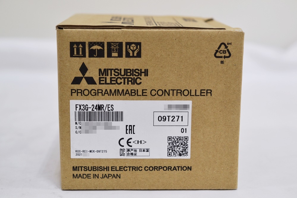 ◆未使用！三菱電機 シーケンサ FX3G-24MR/ES (2021年製)