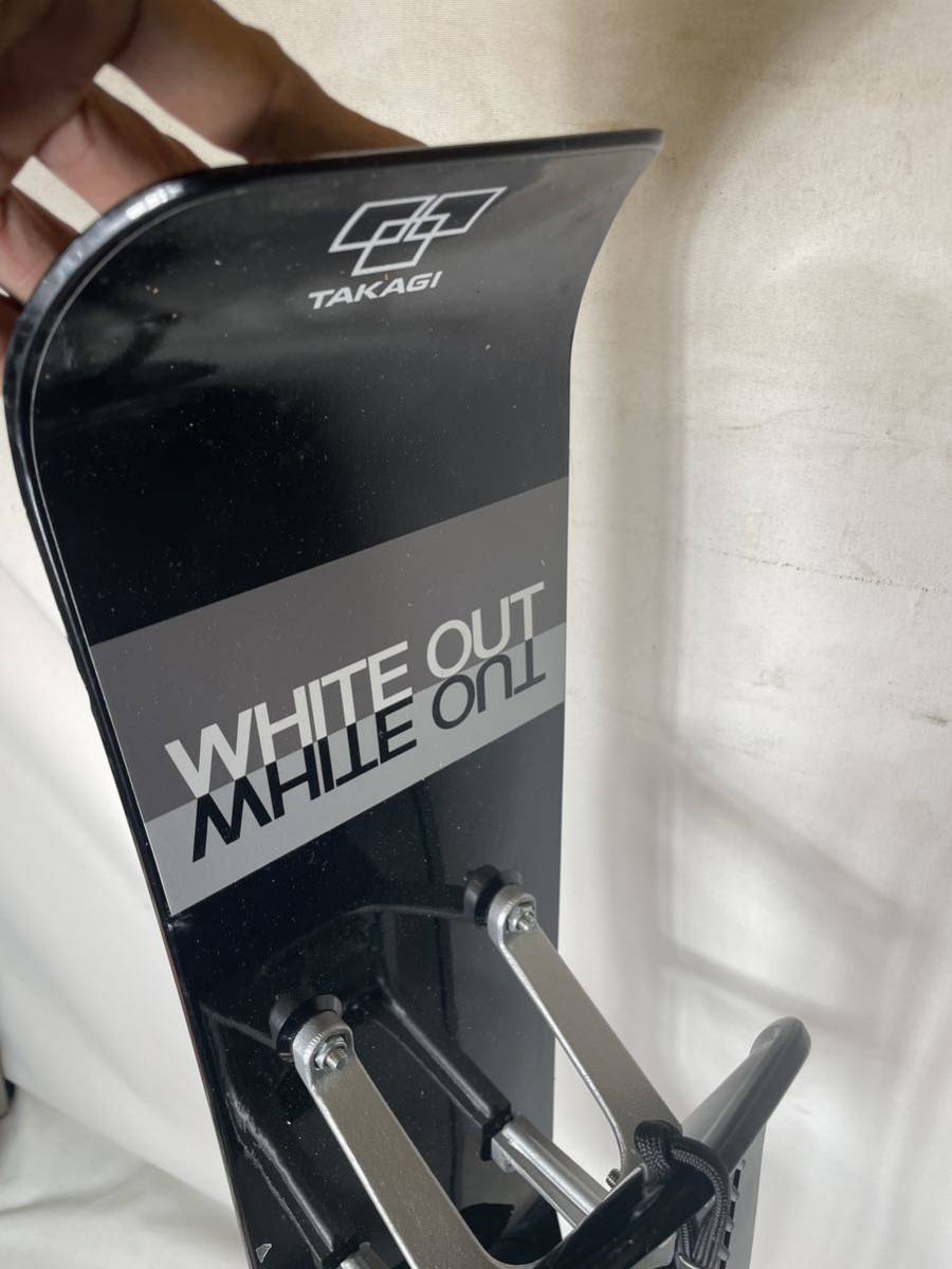 激レア（未使用保管品）TAKAGI ZAPPER WHITEOUT スノースケート