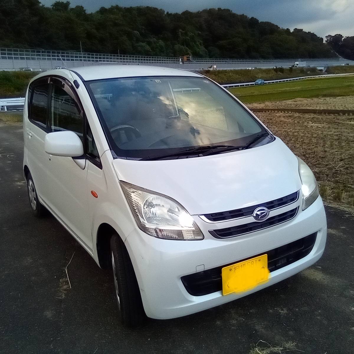 ダイハツムーブh18年12月距離96000k..EC.PS.CD.ナビ燃費抜群です通勤に最適