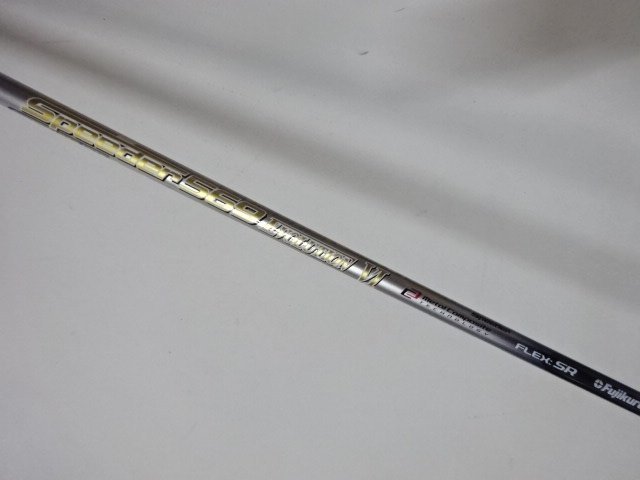C6. 美品　テーラーメイド　1W用　スリーブ付　スピーダー 569 エボリューション6　SR シャフト