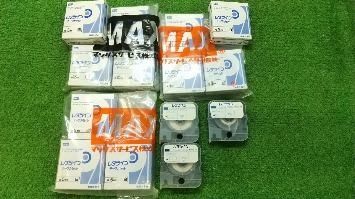 中古品 MAX マックス レタツイン LM-350 インクリボン テープカセット 
