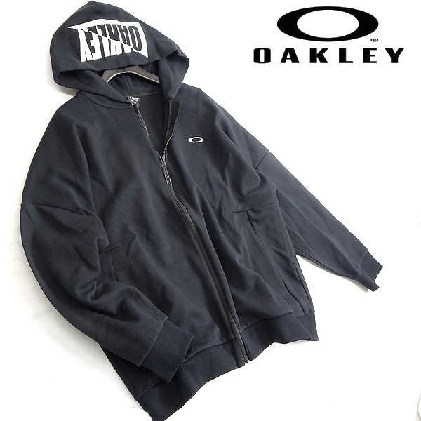 OAKLEY オークリー スカル 新品 吸汗速乾 ストレッチ フーディー スウェット パーカー ジャケット FOA402882 02E L ▲026▼kkf1703b