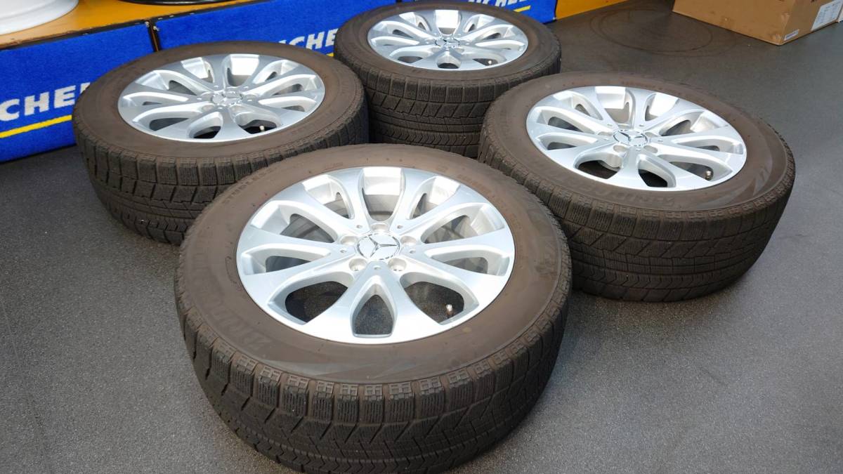 o!ベンツ Eクラス(W213)純正 17×7.5J+40 VRX 225/55R17 ブリヂストン