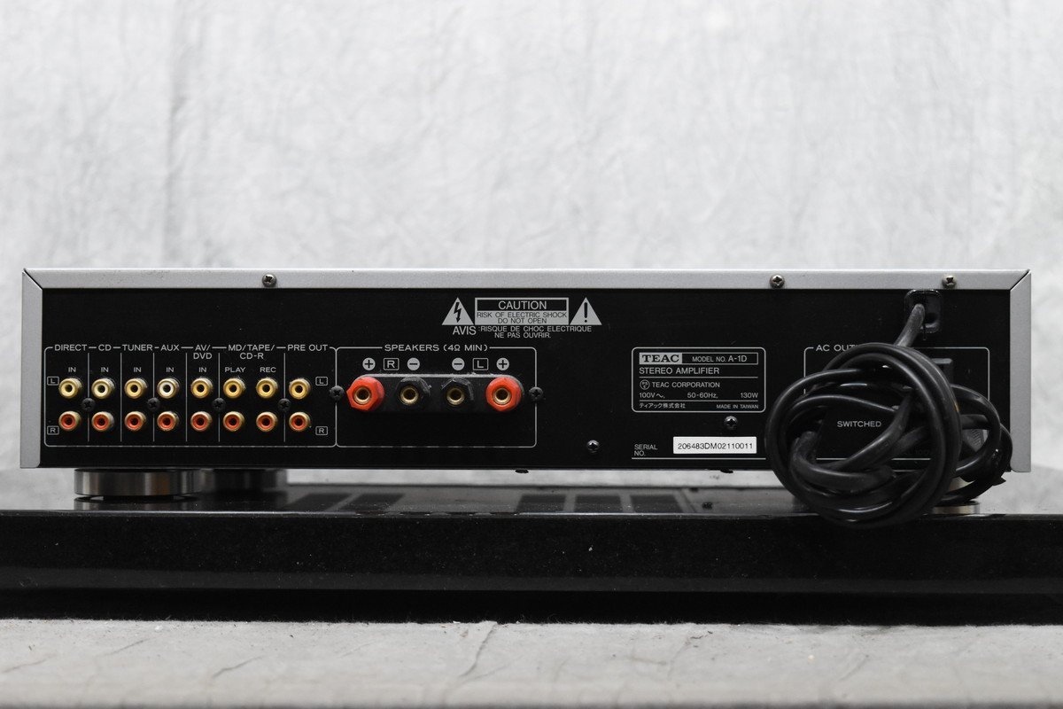 く*ん様 TEAC A-1D プリメインアンプ シルバー TEAC A-1D プリメインアンプ ティアック シルバー | ティアック(TEAC
