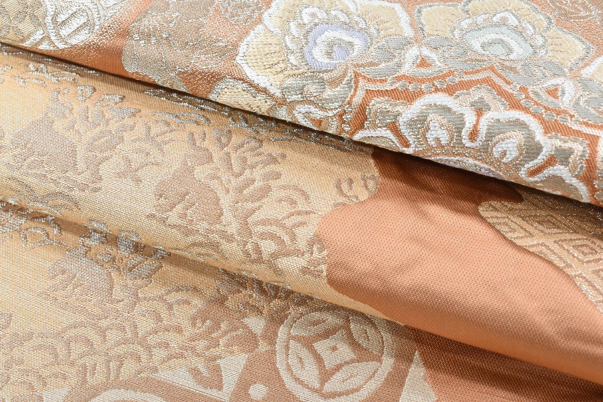 正絹 うさぎ（種類（帯）袋帯）（帯｜和服）：レディース 袋帯 うさぎ 