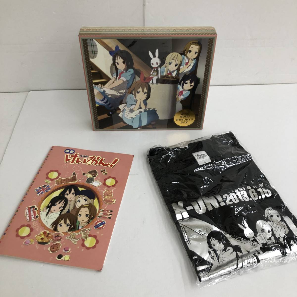 CD K-ON! MUSIC HISTORY'S BOX【特典Tシャツ付き】