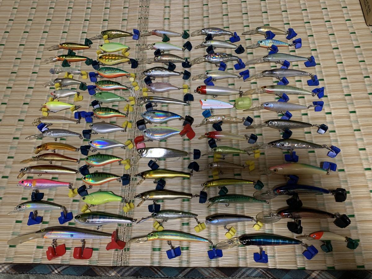 ブラックバス ルアー大量セット 中古 有名メーカー多数 ダイワ エバー 