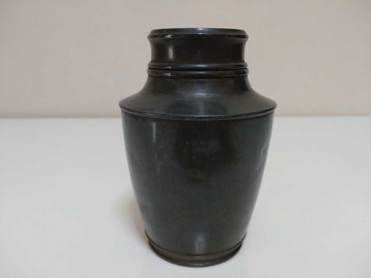 煎茶道具 錫・古錫 茶入 茶筒 【公式通販】