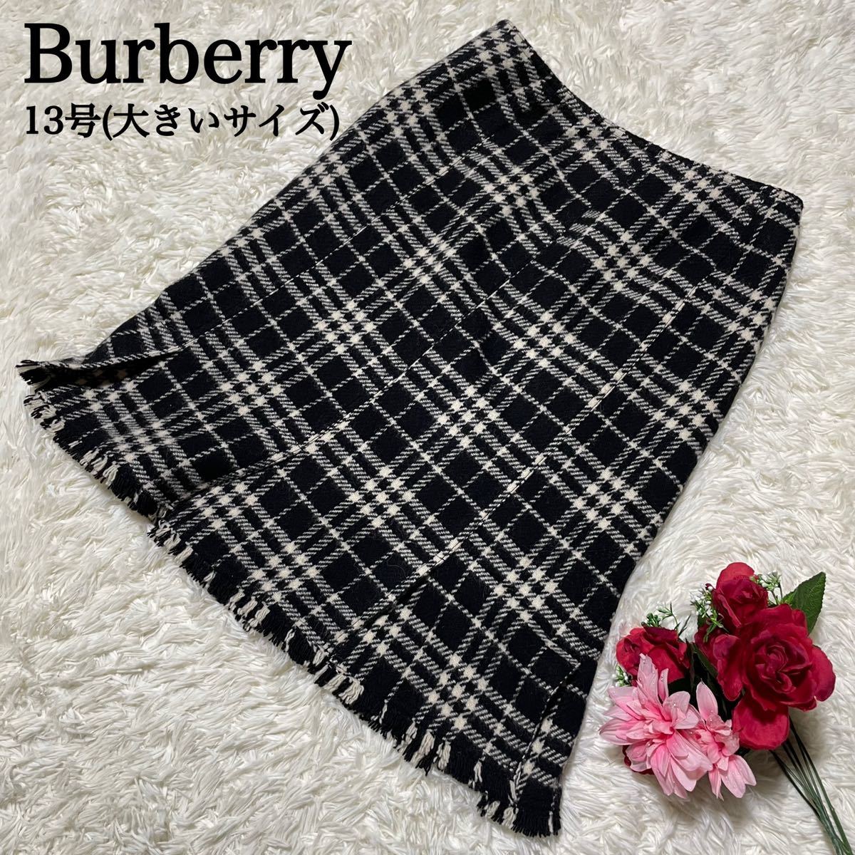極美品◎極希少□バーバリーロンドン Burberry LONDON 千鳥×グレン 