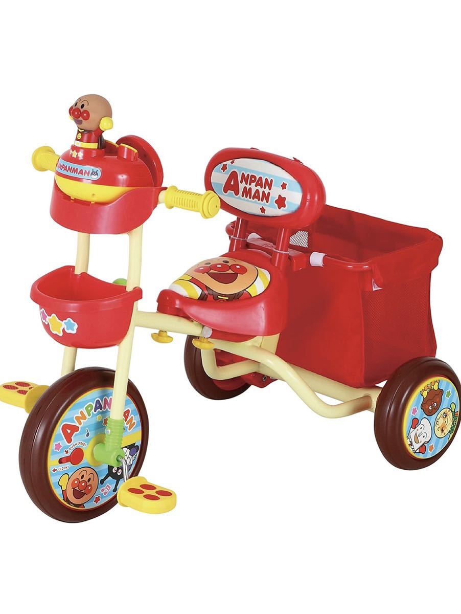 チー JOYPALETTE それいけ! アンパンマンデラックスII レッド ジョイパレット(JOYPALETTE) 三輪車 それいけ! アンパンマンデラックス