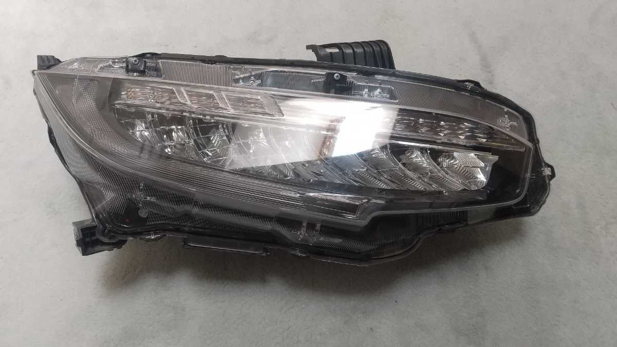 シビック FK7 FK8 LED 右 ヘッド ライト 刻印：J1 KOITO 100-18661
