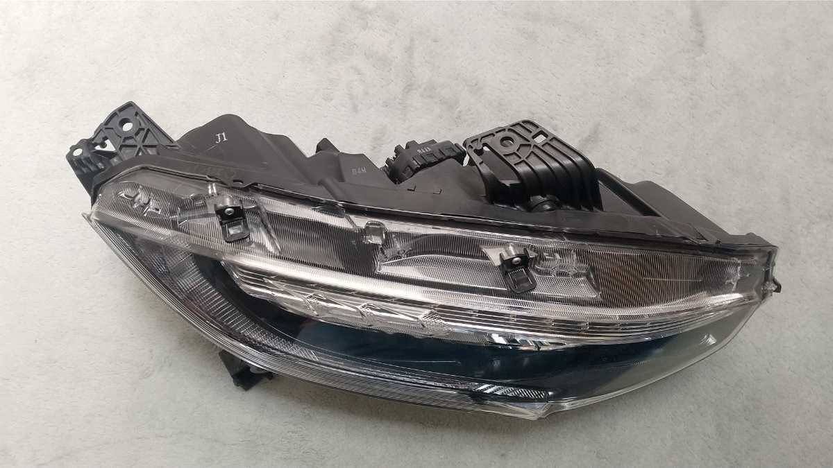 シビック FK7 FK8 LED 右 ヘッド ライト 刻印：J1 KOITO 100-18661