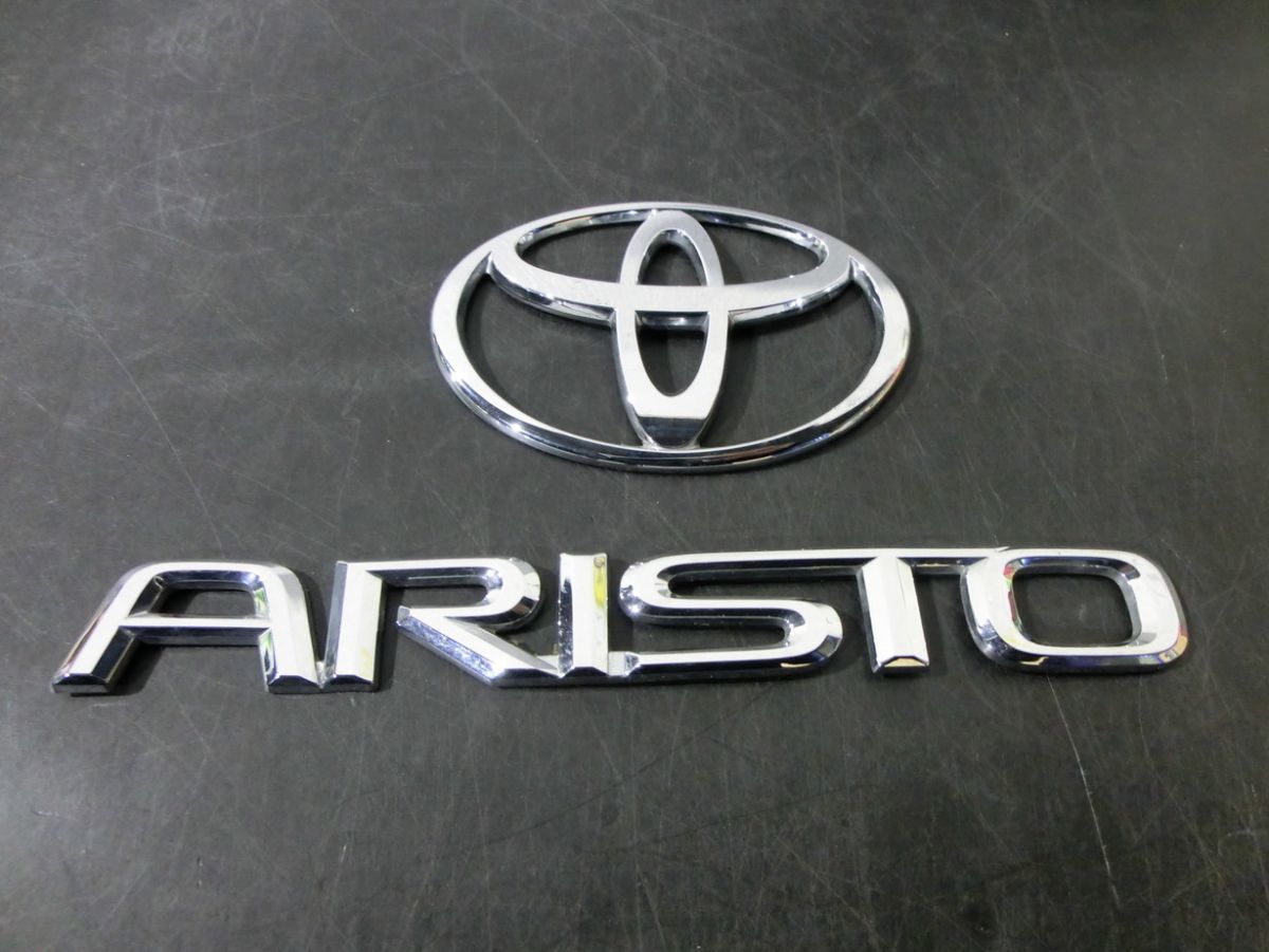 T【D7-99】【送料無料】☆TOYOTA ARISTO エンブレム/トヨタ アリスト 