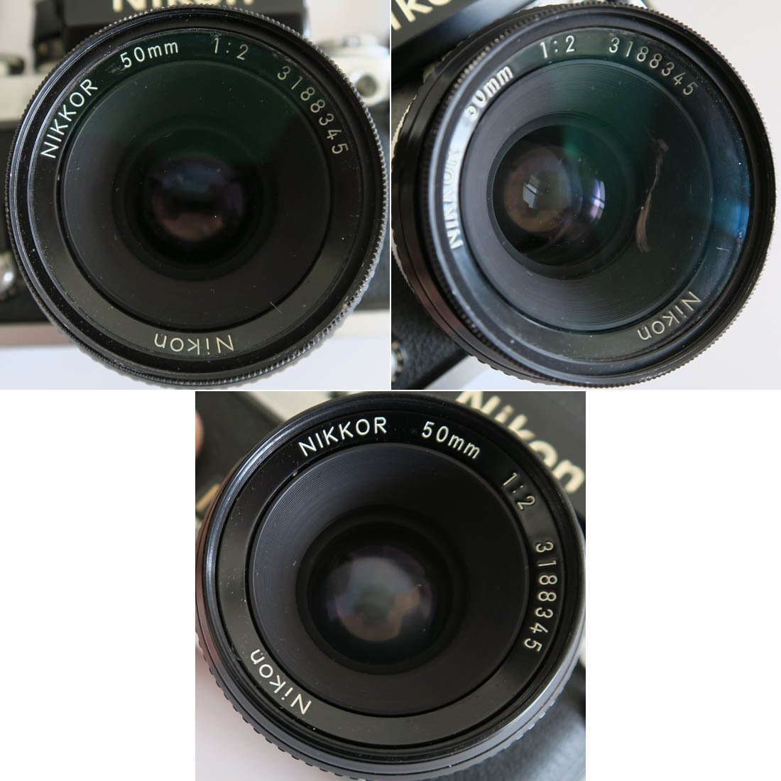 F2 Nikon ニコン ボディ シルバー フォトミック アイレベル F 50mm